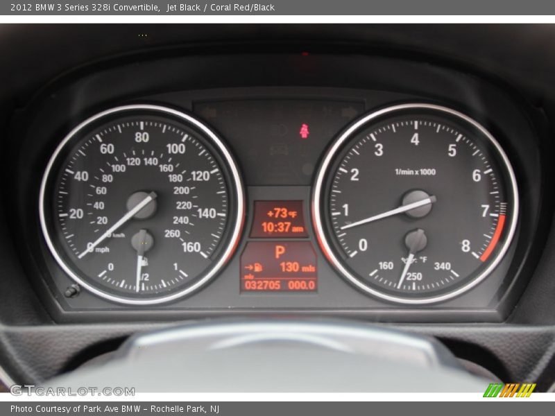 Jet Black / Coral Red/Black 2012 BMW 3 Series 328i Convertible