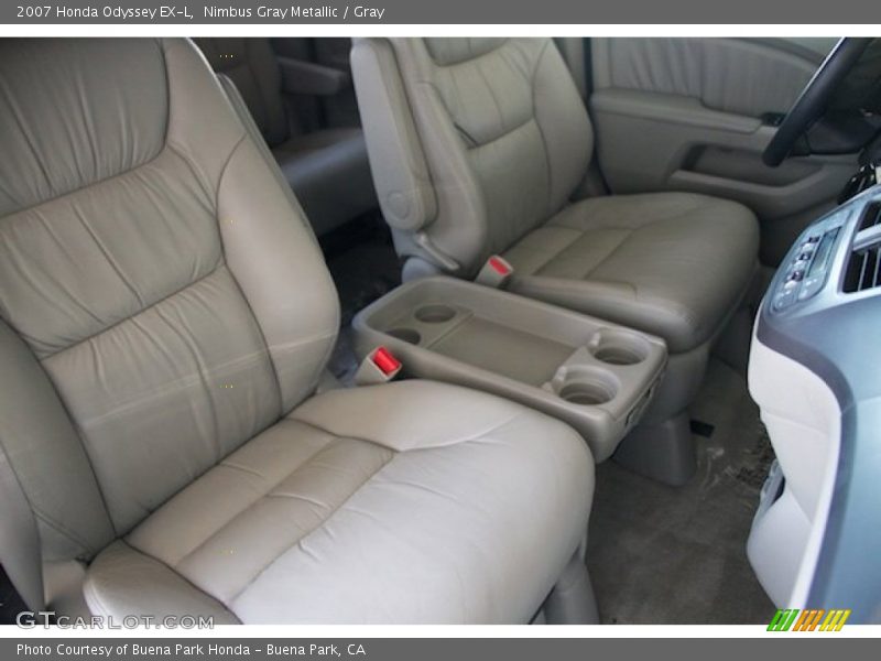 Nimbus Gray Metallic / Gray 2007 Honda Odyssey EX-L