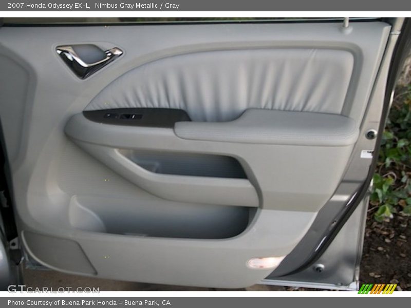 Nimbus Gray Metallic / Gray 2007 Honda Odyssey EX-L