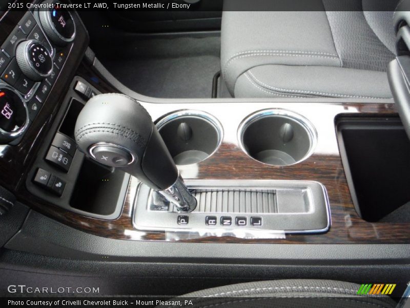 Tungsten Metallic / Ebony 2015 Chevrolet Traverse LT AWD