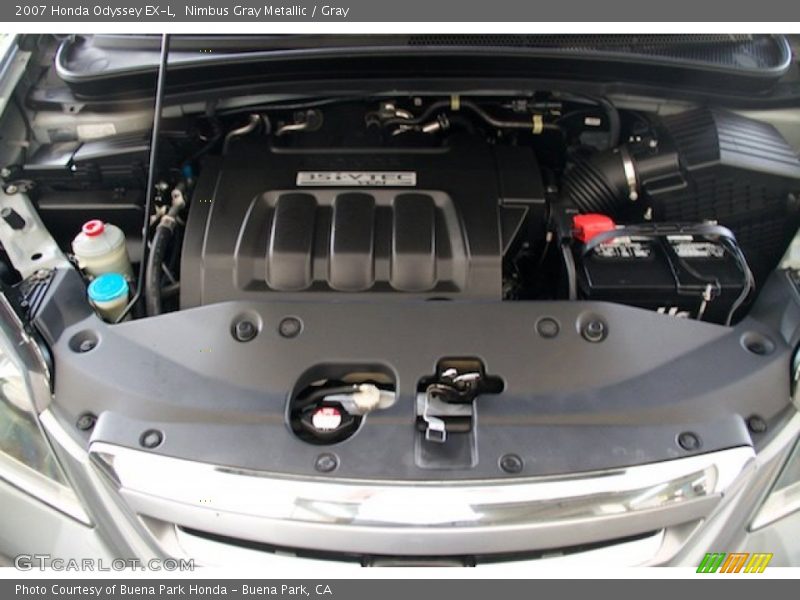 Nimbus Gray Metallic / Gray 2007 Honda Odyssey EX-L