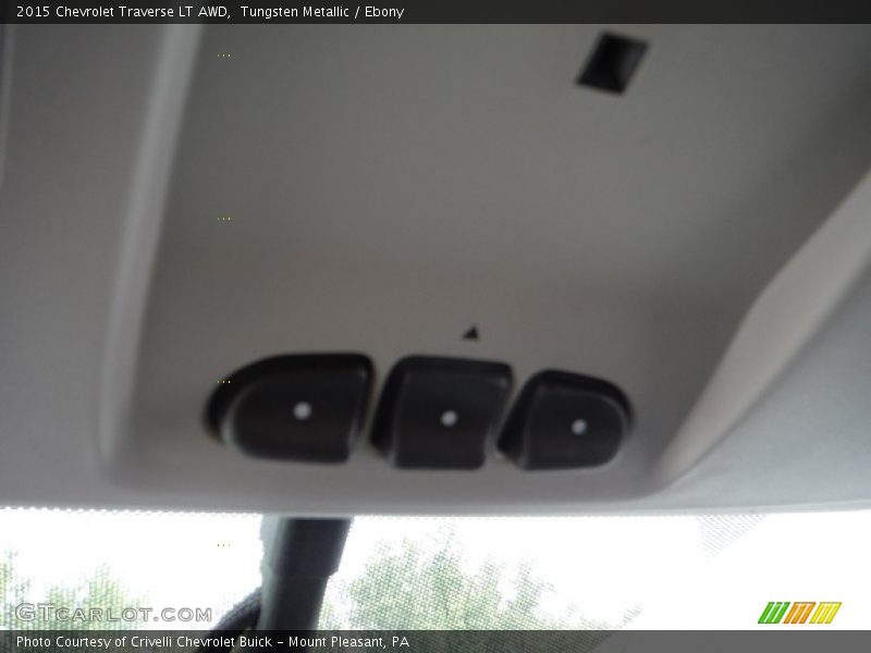 Tungsten Metallic / Ebony 2015 Chevrolet Traverse LT AWD