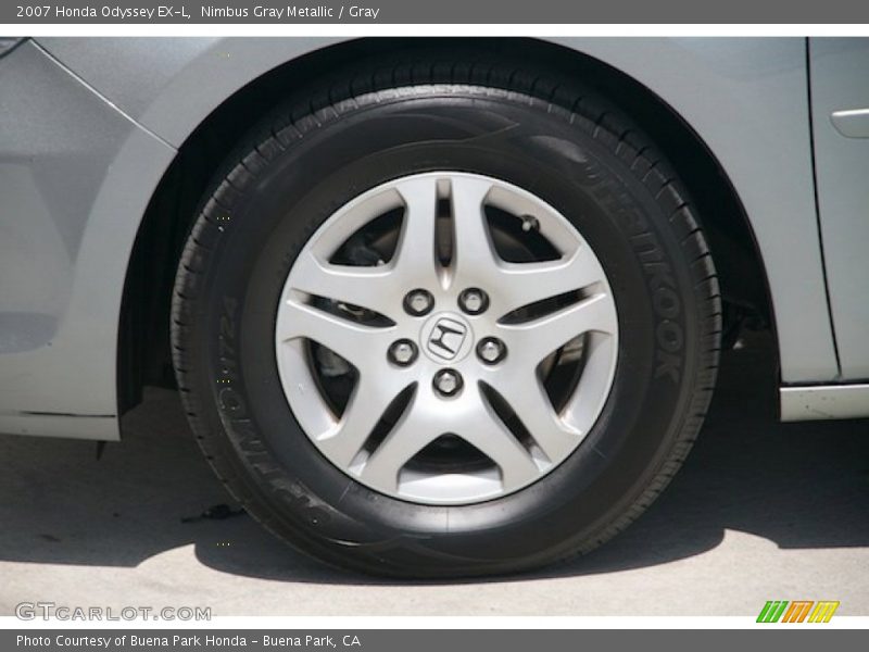 Nimbus Gray Metallic / Gray 2007 Honda Odyssey EX-L