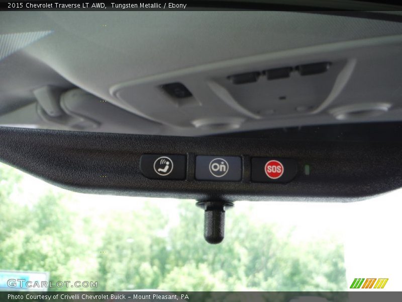 Tungsten Metallic / Ebony 2015 Chevrolet Traverse LT AWD