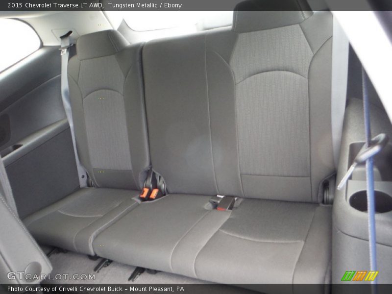 Tungsten Metallic / Ebony 2015 Chevrolet Traverse LT AWD
