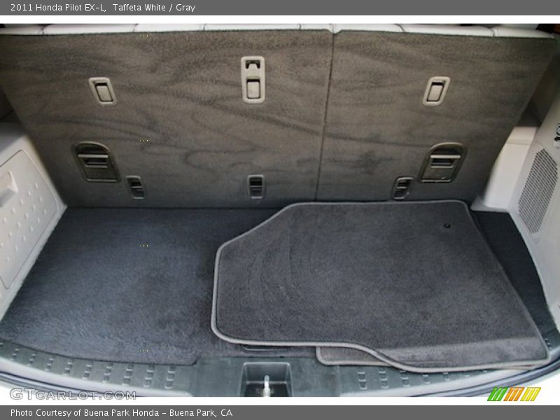 Taffeta White / Gray 2011 Honda Pilot EX-L