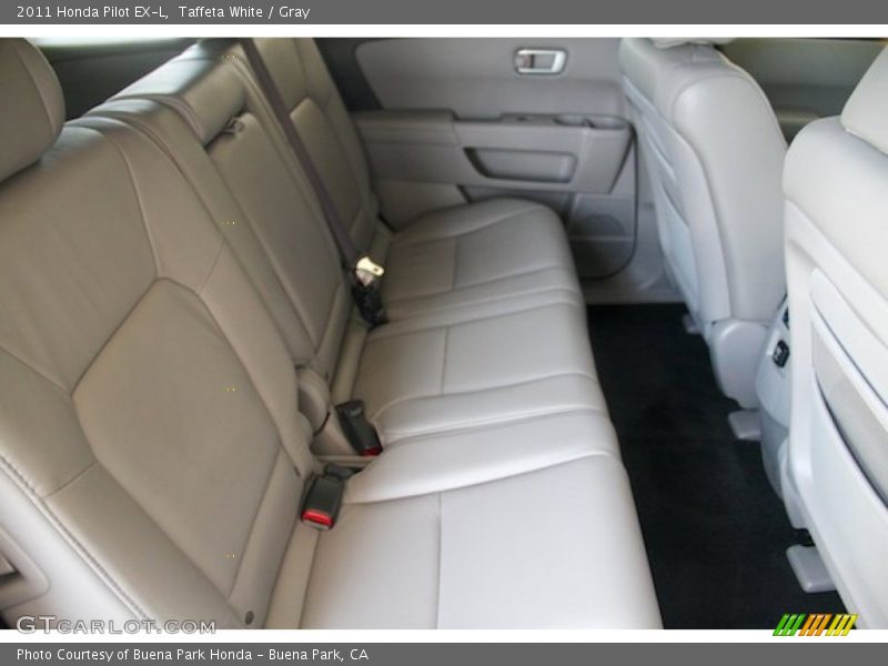 Taffeta White / Gray 2011 Honda Pilot EX-L