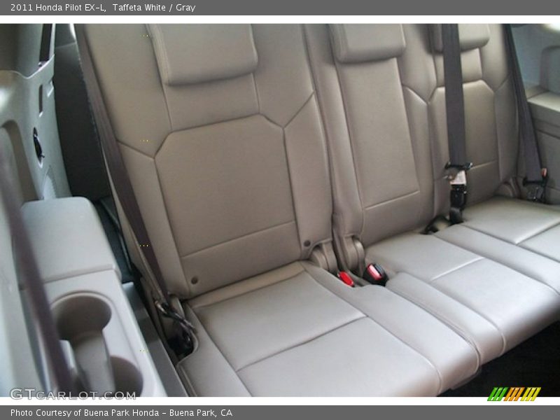 Taffeta White / Gray 2011 Honda Pilot EX-L