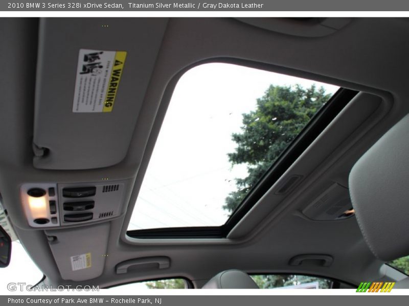 Titanium Silver Metallic / Gray Dakota Leather 2010 BMW 3 Series 328i xDrive Sedan