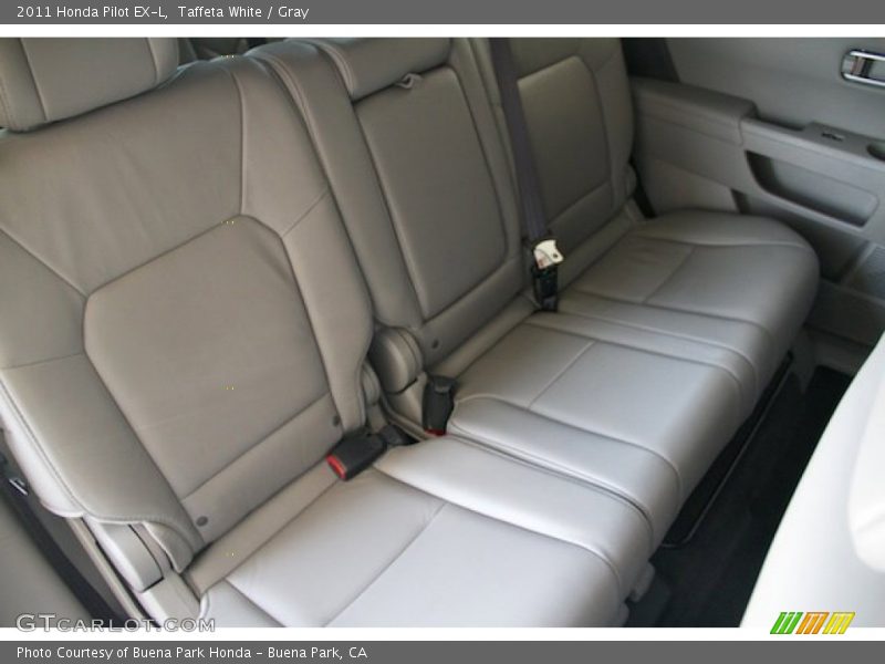 Taffeta White / Gray 2011 Honda Pilot EX-L