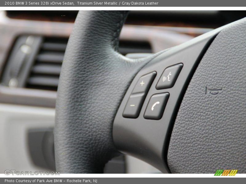 Titanium Silver Metallic / Gray Dakota Leather 2010 BMW 3 Series 328i xDrive Sedan