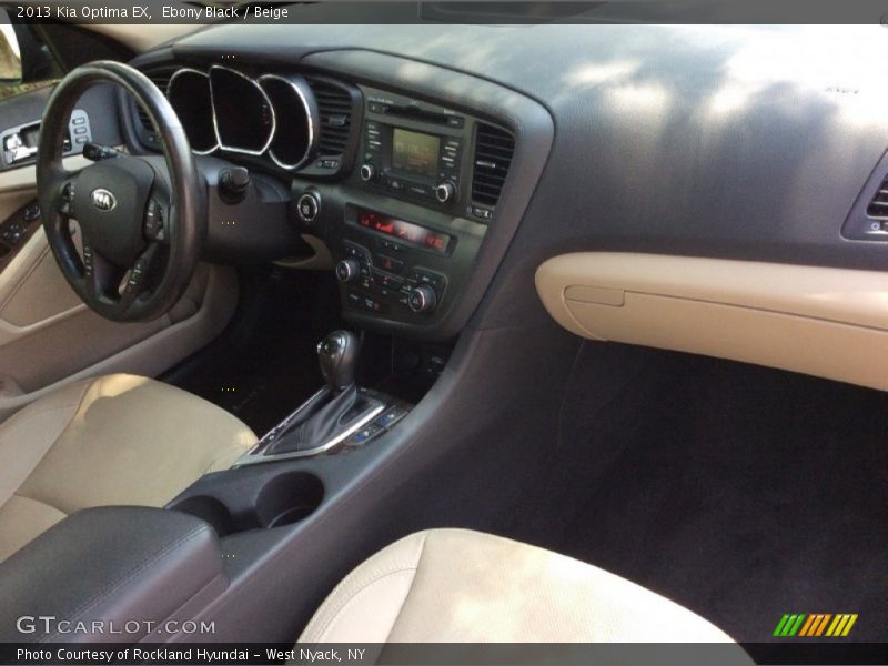 Ebony Black / Beige 2013 Kia Optima EX