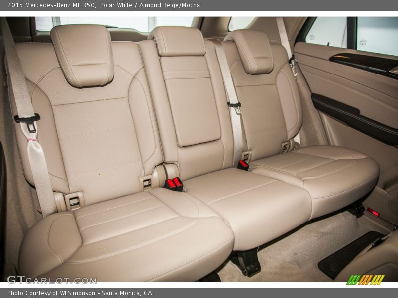 Polar White / Almond Beige/Mocha 2015 Mercedes-Benz ML 350