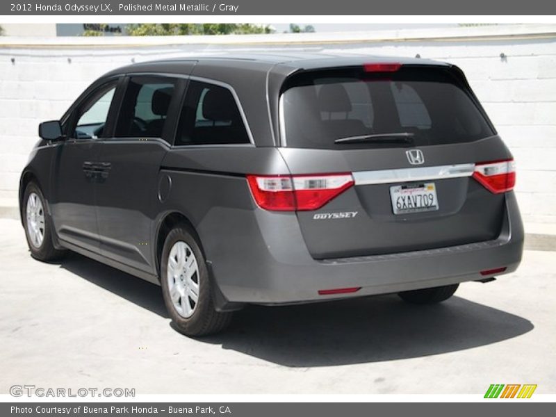 Polished Metal Metallic / Gray 2012 Honda Odyssey LX