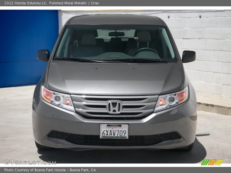 Polished Metal Metallic / Gray 2012 Honda Odyssey LX