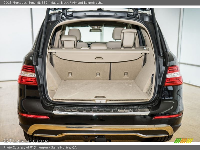 Black / Almond Beige/Mocha 2015 Mercedes-Benz ML 350 4Matic