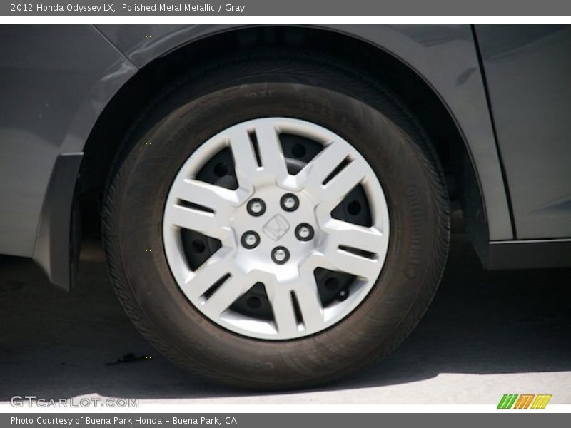 Polished Metal Metallic / Gray 2012 Honda Odyssey LX