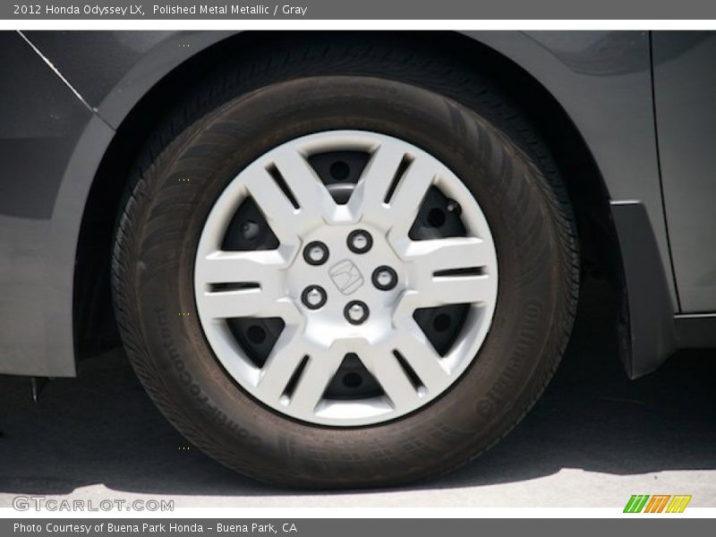 Polished Metal Metallic / Gray 2012 Honda Odyssey LX