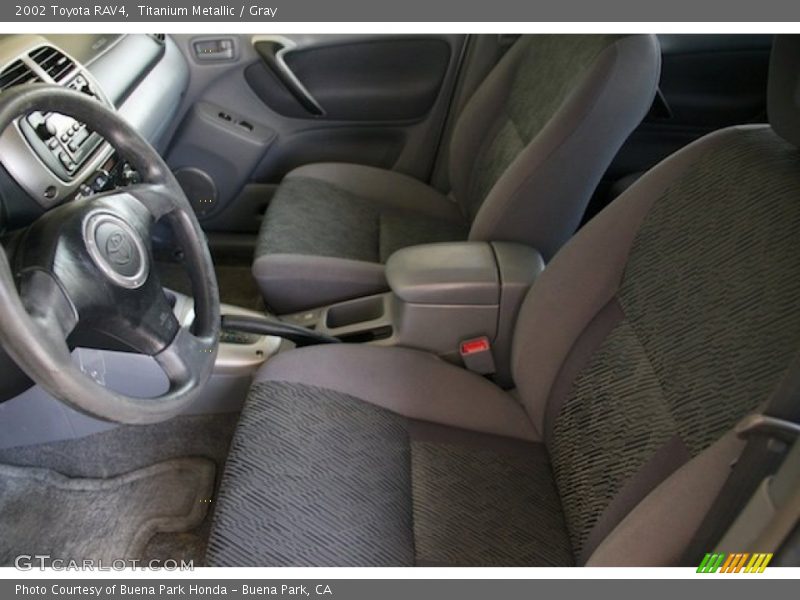 Titanium Metallic / Gray 2002 Toyota RAV4