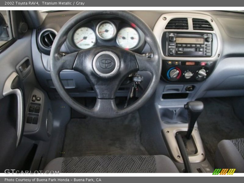 Titanium Metallic / Gray 2002 Toyota RAV4