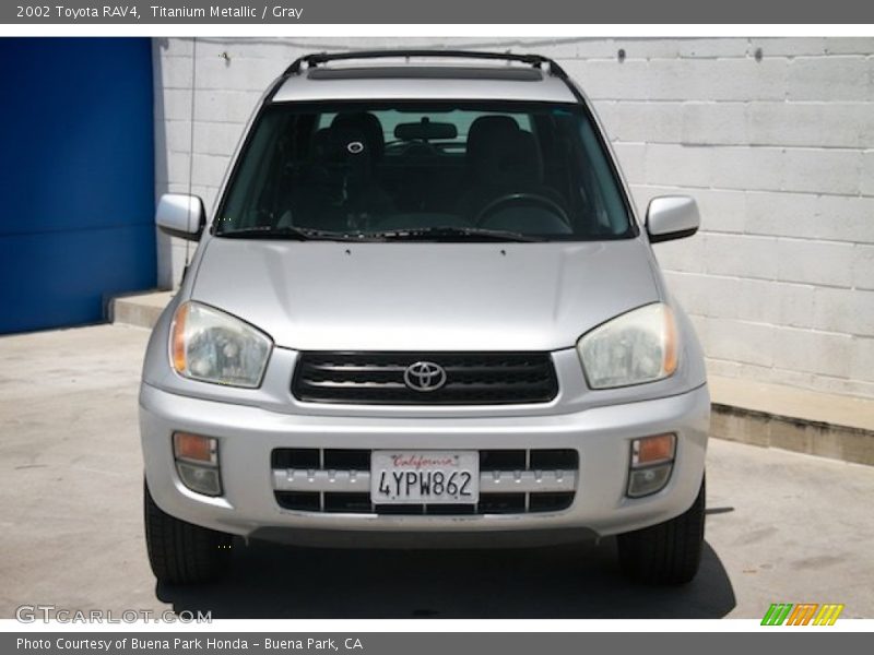 Titanium Metallic / Gray 2002 Toyota RAV4