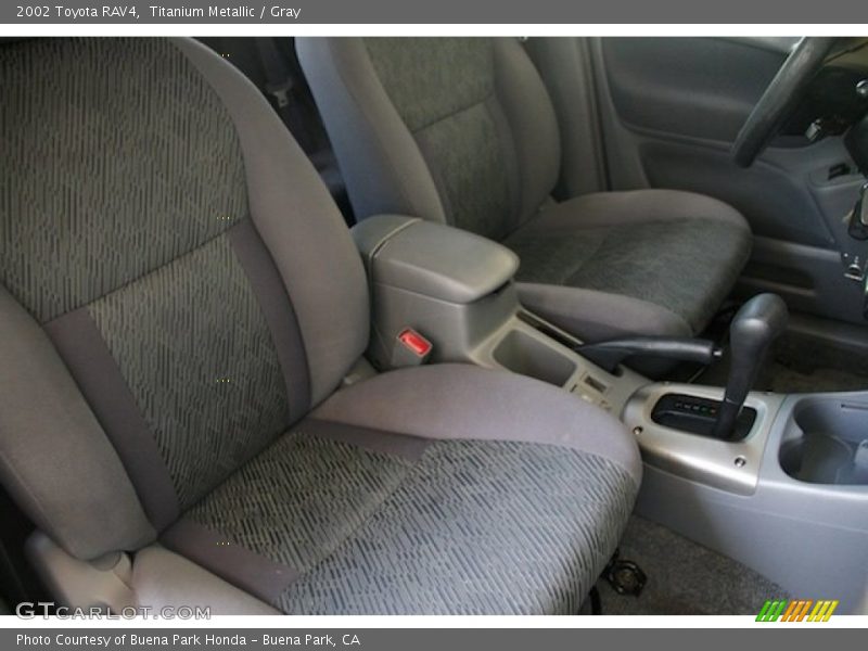 Titanium Metallic / Gray 2002 Toyota RAV4
