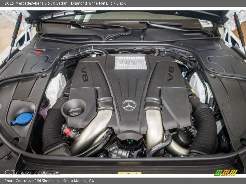  2015 S 550 Sedan Engine - 4.6 Liter biturbo DI DOHC 32-Valve VVT V8