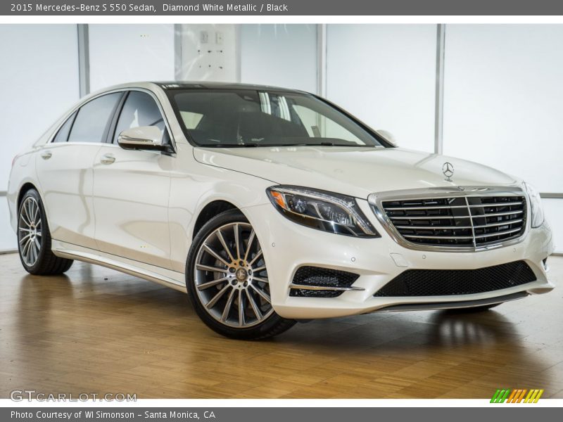 Front 3/4 View of 2015 S 550 Sedan