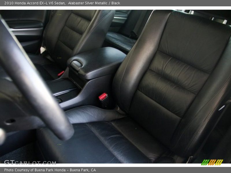 Alabaster Silver Metallic / Black 2010 Honda Accord EX-L V6 Sedan