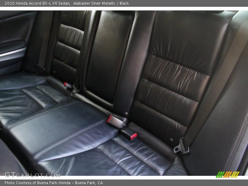 Alabaster Silver Metallic / Black 2010 Honda Accord EX-L V6 Sedan