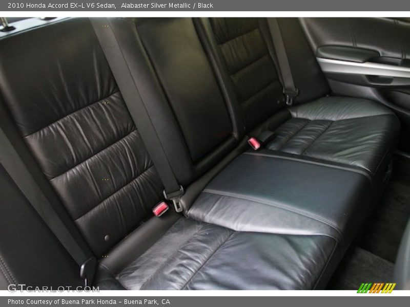 Alabaster Silver Metallic / Black 2010 Honda Accord EX-L V6 Sedan