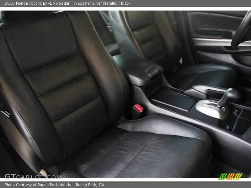 Alabaster Silver Metallic / Black 2010 Honda Accord EX-L V6 Sedan