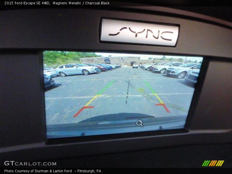 Magnetic Metallic / Charcoal Black 2015 Ford Escape SE 4WD
