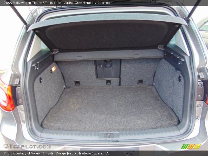 Alpine Grey Metallic / Charcoal 2009 Volkswagen Tiguan SEL 4Motion