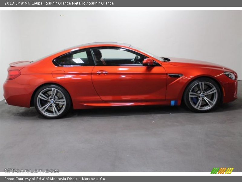  2013 M6 Coupe Sakhir Orange Metallic