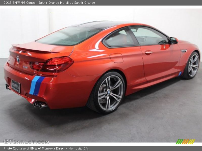 Sakhir Orange Metallic / Sakhir Orange 2013 BMW M6 Coupe