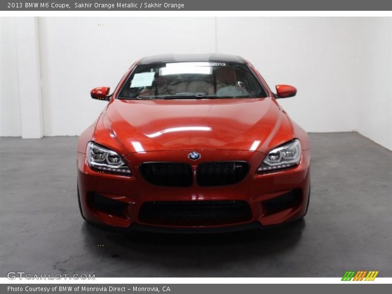 Sakhir Orange Metallic / Sakhir Orange 2013 BMW M6 Coupe