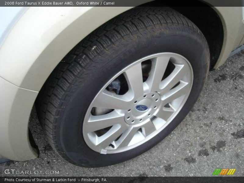 Oxford White / Camel 2008 Ford Taurus X Eddie Bauer AWD