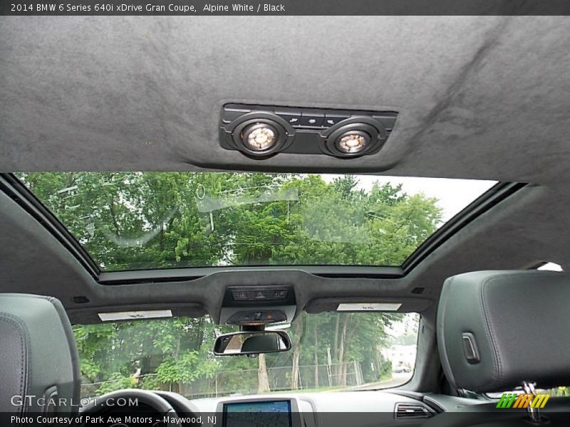 Sunroof of 2014 6 Series 640i xDrive Gran Coupe