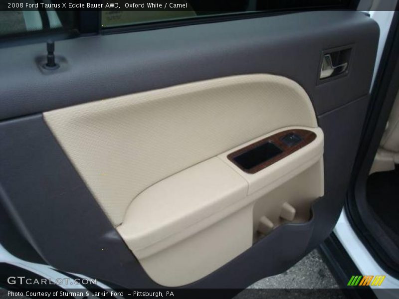 Oxford White / Camel 2008 Ford Taurus X Eddie Bauer AWD