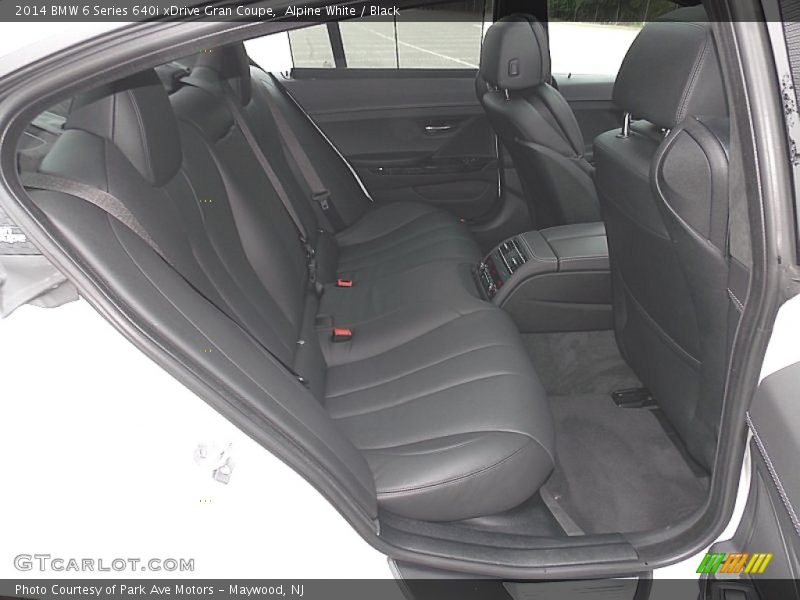 Alpine White / Black 2014 BMW 6 Series 640i xDrive Gran Coupe