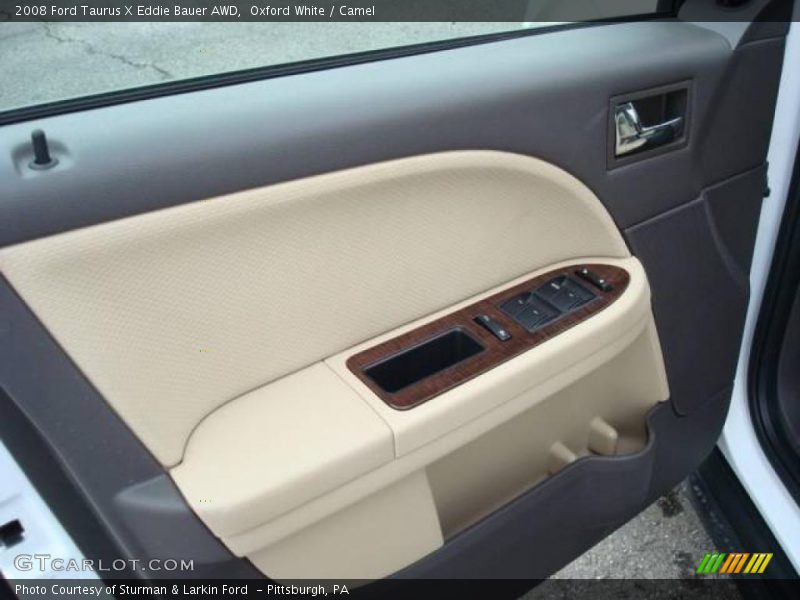 Oxford White / Camel 2008 Ford Taurus X Eddie Bauer AWD