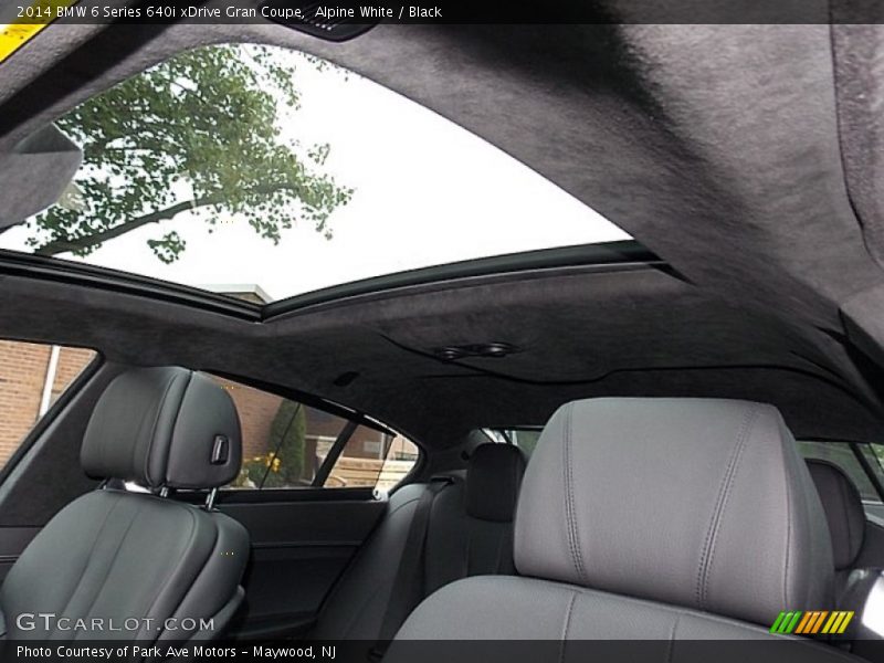 Sunroof of 2014 6 Series 640i xDrive Gran Coupe