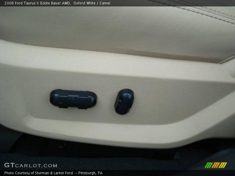 Oxford White / Camel 2008 Ford Taurus X Eddie Bauer AWD