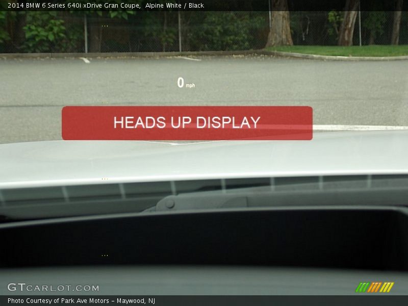 Alpine White / Black 2014 BMW 6 Series 640i xDrive Gran Coupe