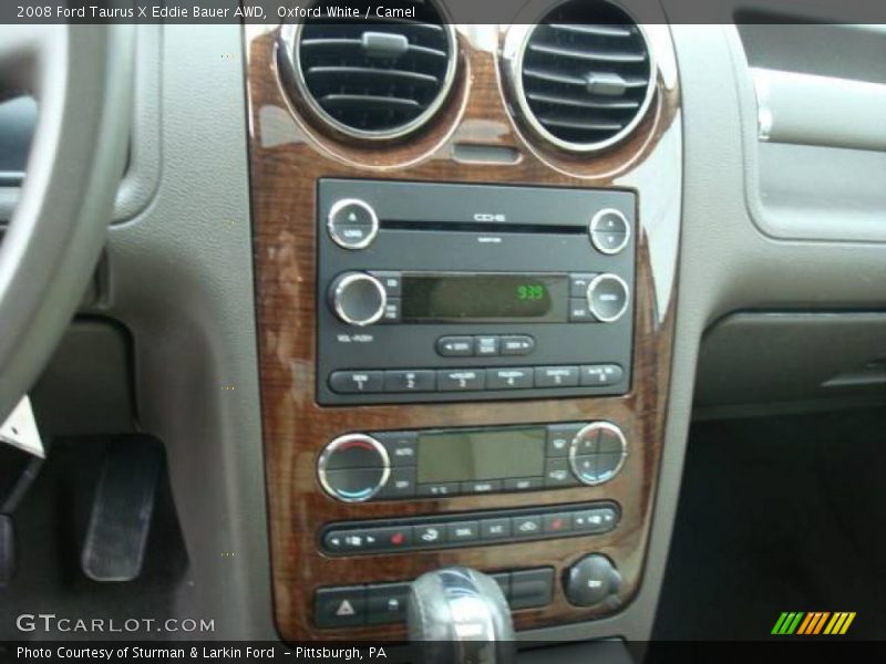 Oxford White / Camel 2008 Ford Taurus X Eddie Bauer AWD