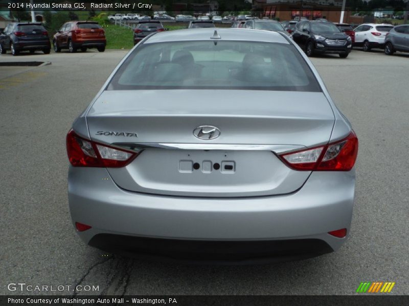 Radiant Silver / Gray 2014 Hyundai Sonata GLS