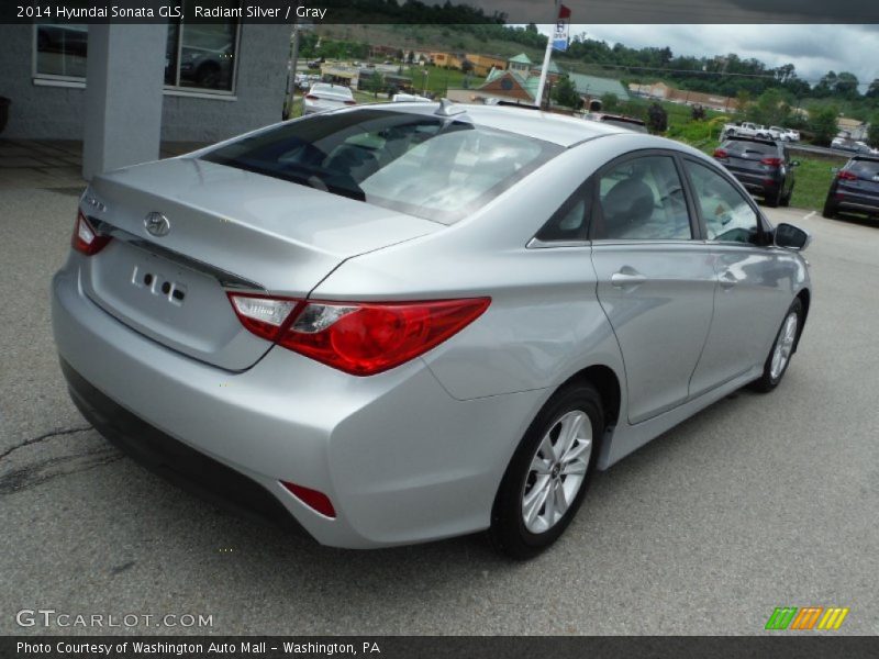 Radiant Silver / Gray 2014 Hyundai Sonata GLS