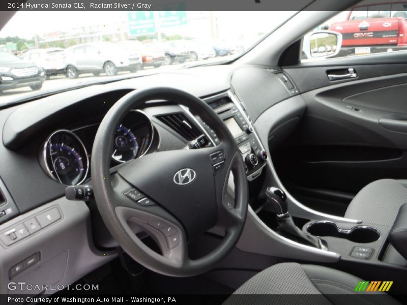 Radiant Silver / Gray 2014 Hyundai Sonata GLS