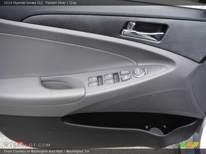 Radiant Silver / Gray 2014 Hyundai Sonata GLS